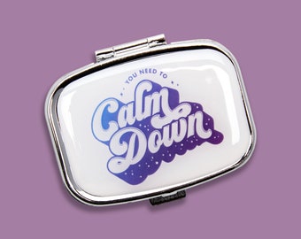 Taylor Swift You Need To Calm Down Inspired Pill Case