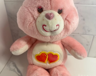 Vintage 1983 Kenner Good Luck Bear Care Bear 13” Stuffy