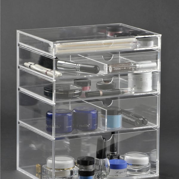 Makeup Drawer Organizer Mini GlamoureBox A5M