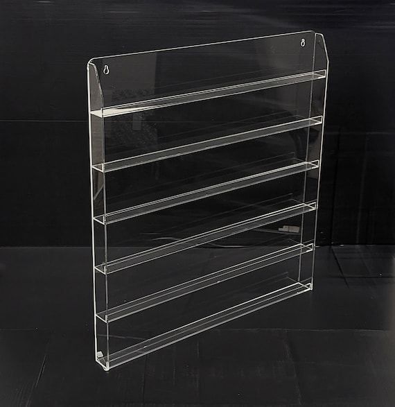 Nail Polish Organizer Wall Rack Display Wall Organizer Case Clear