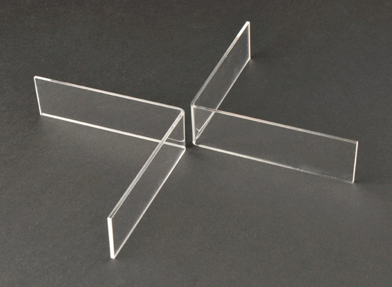 Clear Acrylic Dividers Drawer Dividers Makeup Organizer Etsy