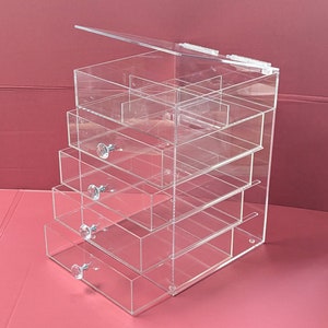 COMVTUPY Clear Makeup Organizer with Acrylic Drawers - Ideal Makeup  Organizer for Vanity or Dresser with Clear Storage Drawers,5 Drawers,  Pattern C - Yahoo Shopping