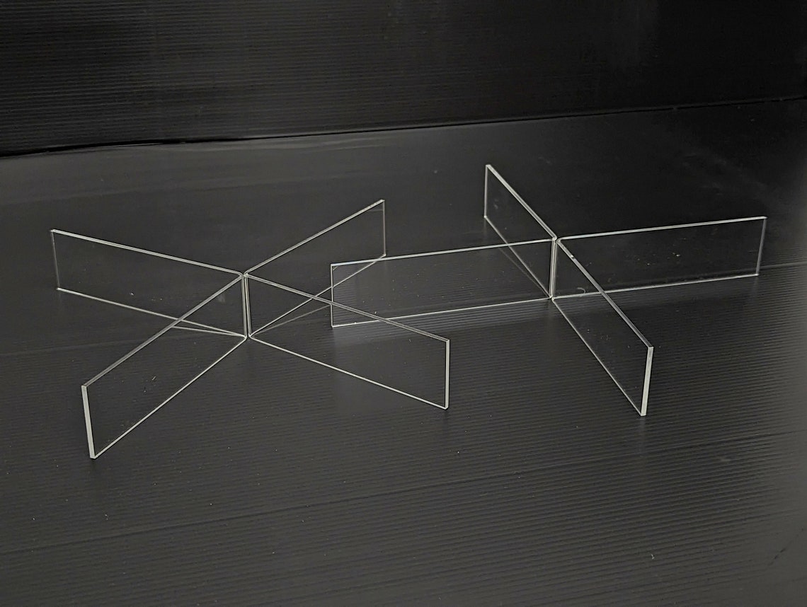 Clear Acrylic Dividers Drawer Dividers Makeup Organizer Etsy