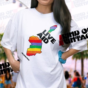 Vintage Style Live Aid 1985 Philadelphia Retro Concert Tee | Retro Music Festival Shirt | Classic Rock Graphic Tee | Comfort Colors