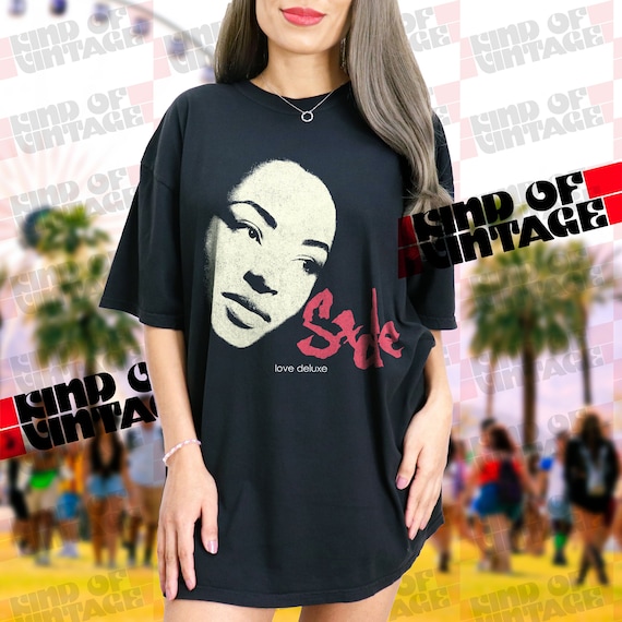 Vintage SADE 1993 Love Deluxe World Tour '93 Shirt Funny