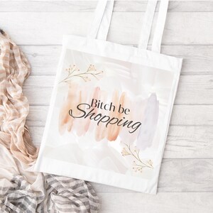 Reusable market tote bag, funny tote bag, sweary tote bag, funny grocery bag, gift for her, farmers market bag, trendy tote bag, bag for her