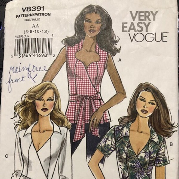 Vogue Easy Sewing Etsy