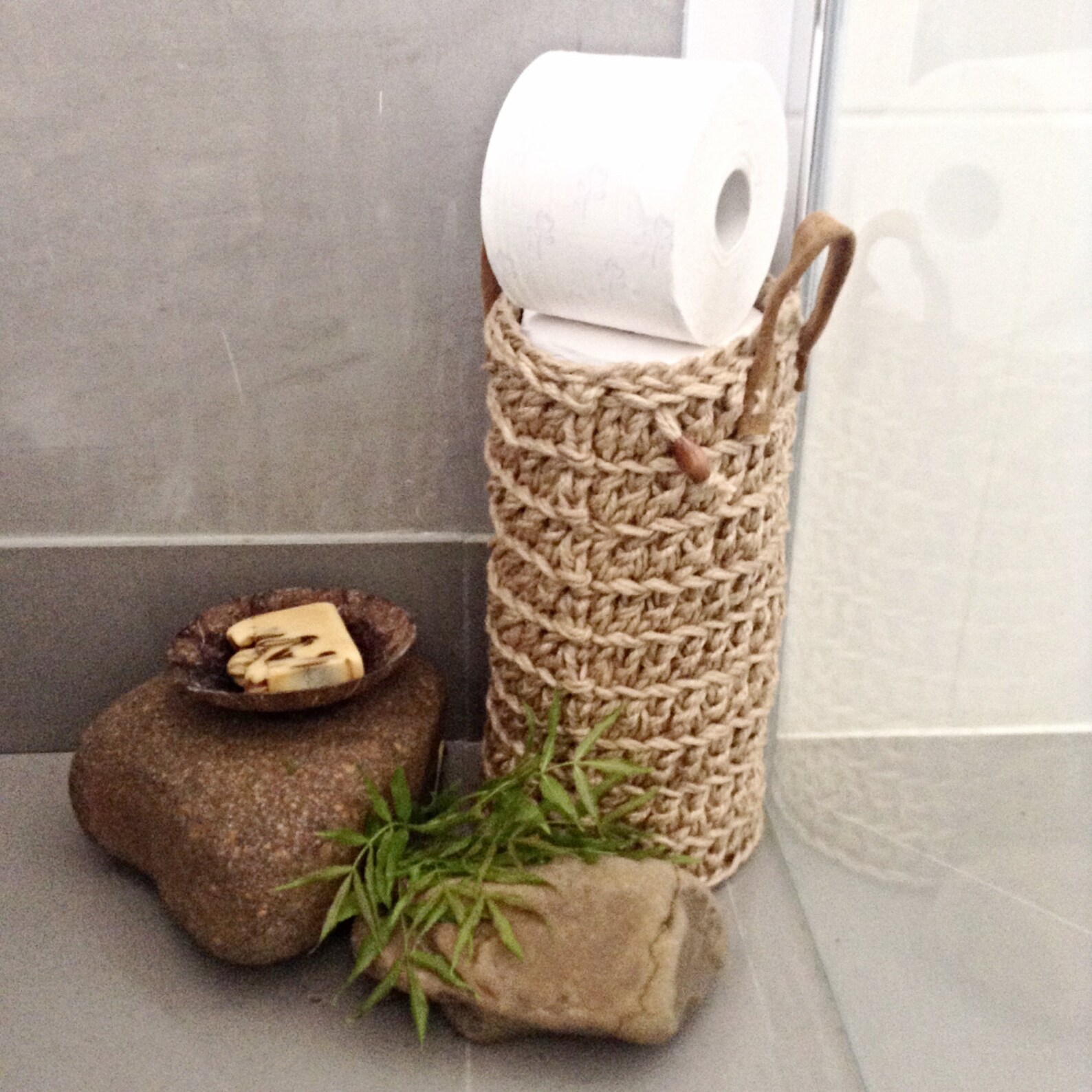 Tall Jute Basket Etsy