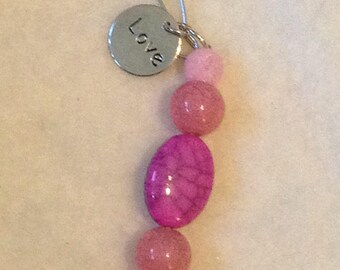 Love Zipper Pull