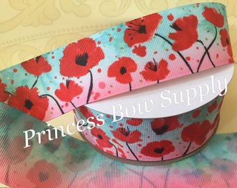 1M 38mm 1-1//2/" Princess Doll Confetti Grosgrain Ribbon Hair Bow
