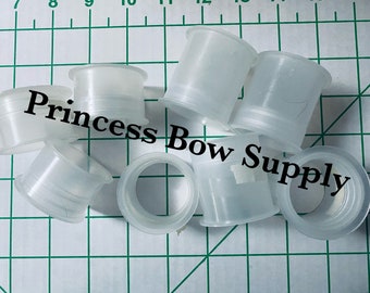 8 empty ribbon plastic spools- fits 7/8”, 1” and 1.5” width ribbons
