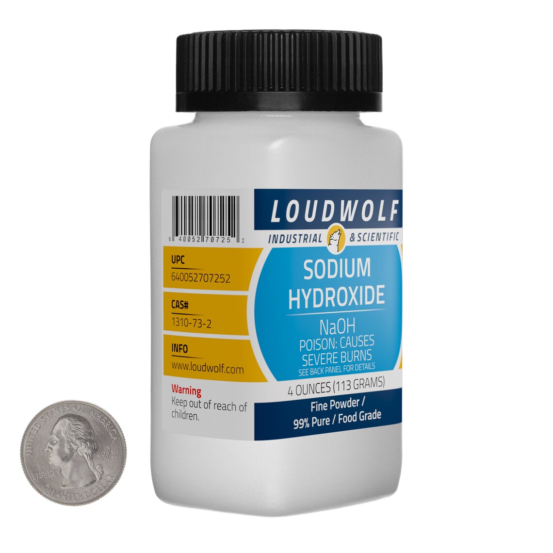 Sodium Hydroxide / 4 Ounces / Fine Powder / 99 Pure / Food Etsy