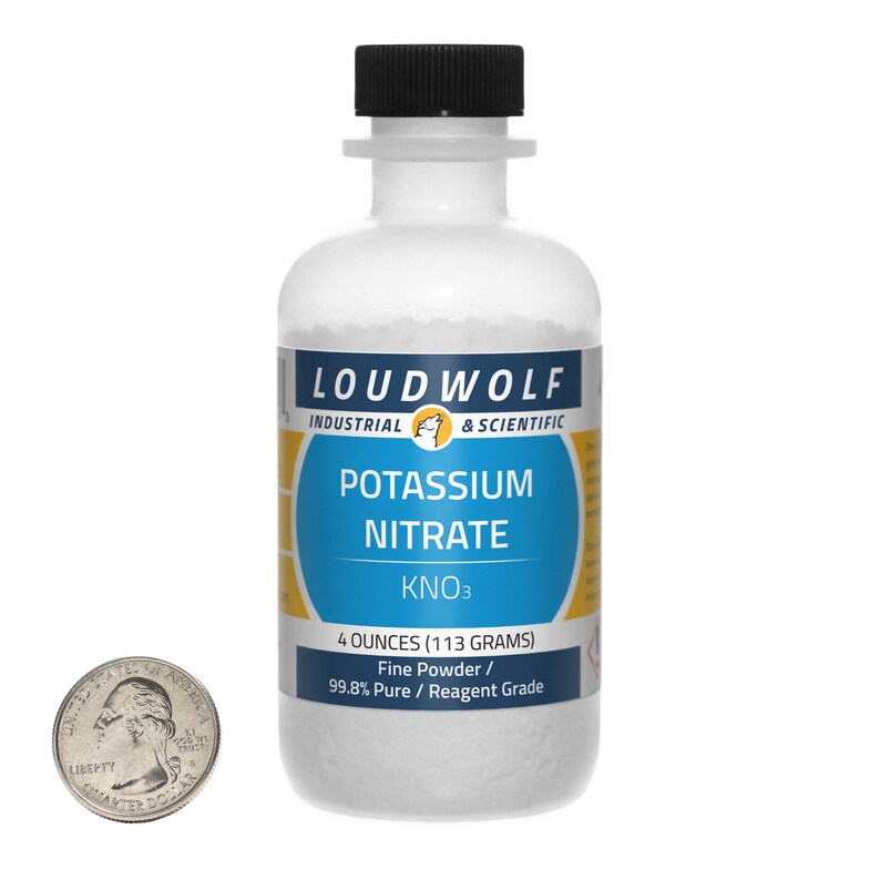 Nitrate de potassium / 8 onces / poudre Fine / 998 pur Etsy