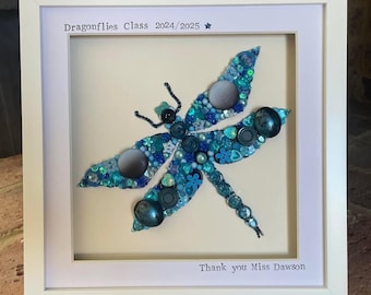 Button Animal Frame: Personalised Keepsake Gift