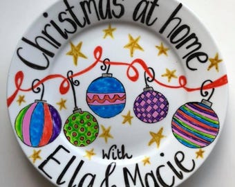 Christmas Bauble Plate