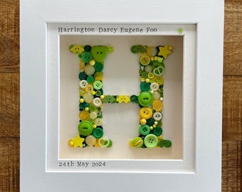 Button initial frame
