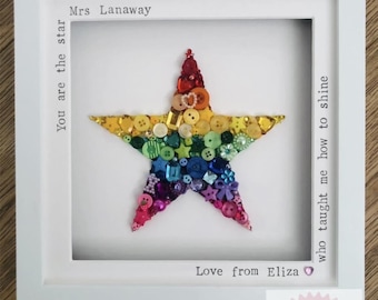 Teacher Gift, Framed Art