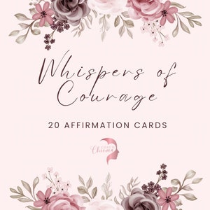 AFFIRMATION CARDS | ENCOURAGEMENT Cards | Bereavement Card | Quotes About Life - Coach Chioma Affirmation Cards With Digital Print