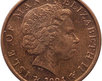 マン島硬貨 マン島 10ペンス | エリザベス2世女王