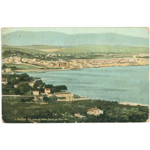 Antibes, Francia – Cartolina vista da Notre Dame de Bon-Port