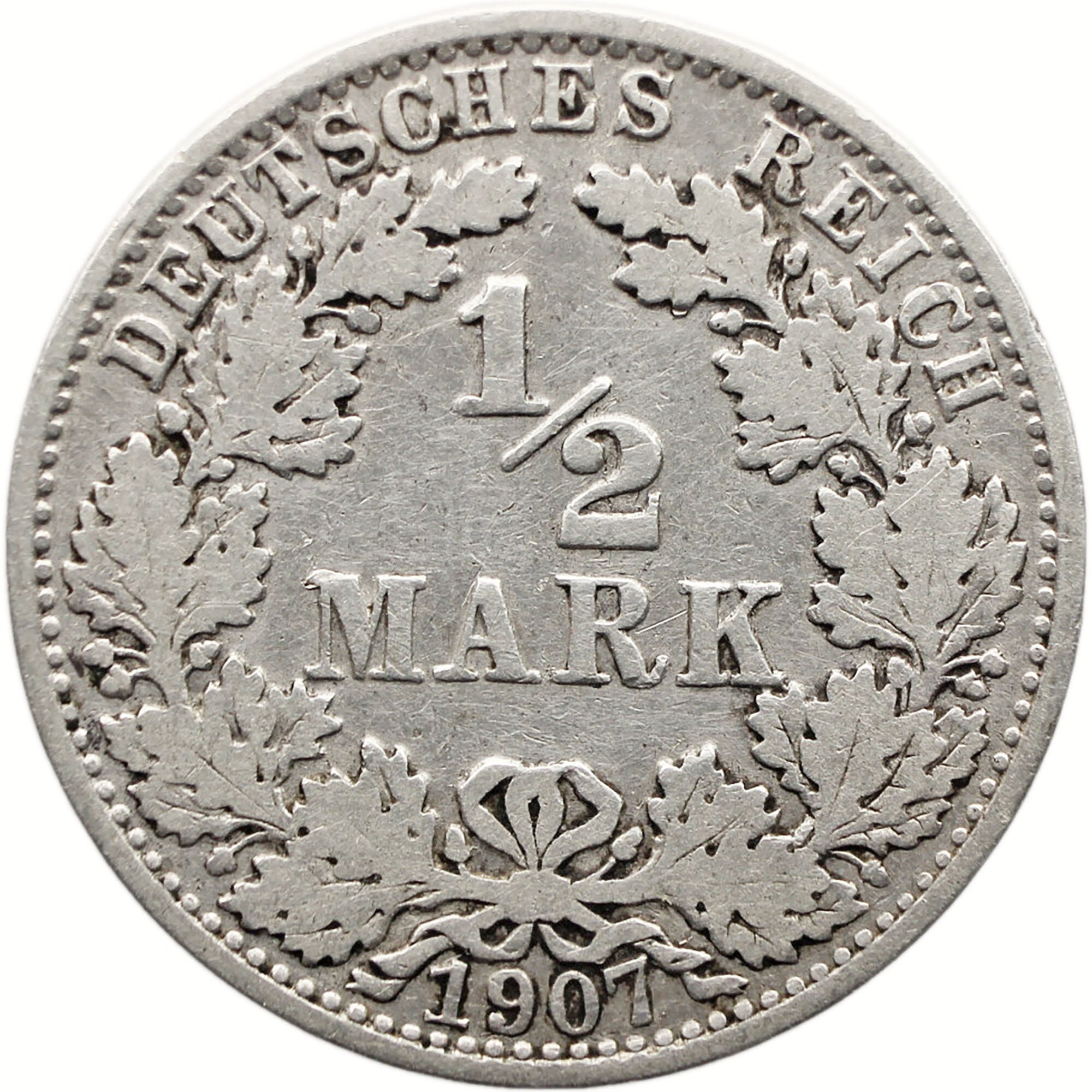 ☆本物保証 ドイツ帝国 ヴィルヘルム2世 5マルク 1907年 5マルク 貨幣」の