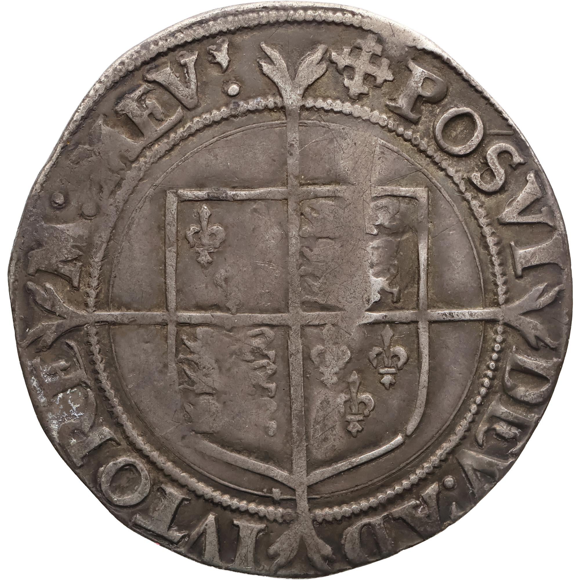 1560-1561 Shilling Elizabeth I Coin England 2nd Issue Cross Crosslet - Etsy