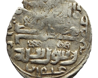 1405 - 1447 (860 – 900 A.H.) Moneda de plata de 2 dirhams timuridas, Shah Rukh