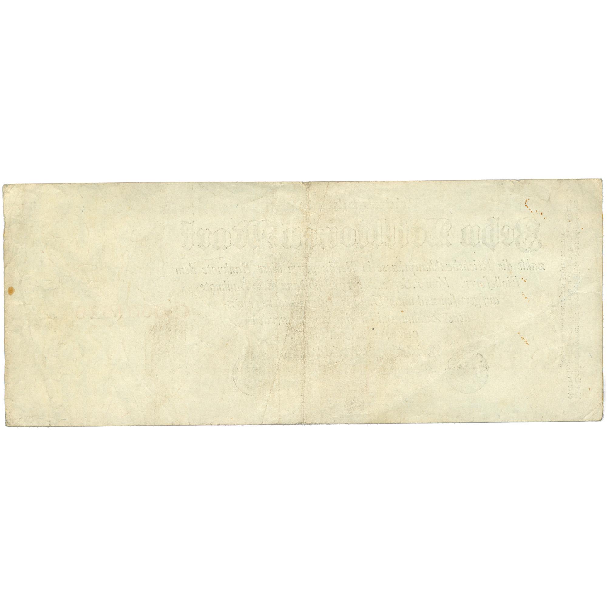 1923 Germany 10 Million Mark Banknote (BAN500-)