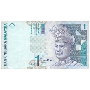 1998 Malaysia Banknote 1 Ringgit Sammler Papiergeld