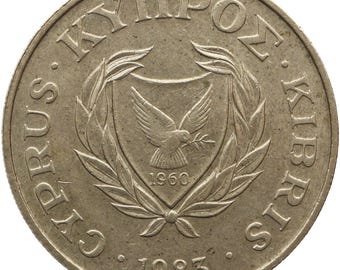 1983年 10セント キプロス硬貨 (MO4046-) - Etsy 日本