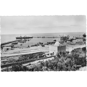 Agadir, Marocco - Le Port Cartolina metà del XX secolo