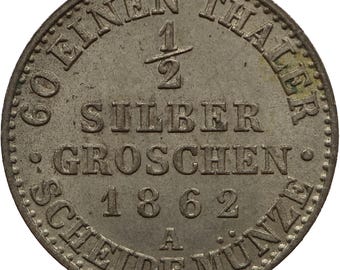 ヴィンテージ プロイセンコイン – 2マルク 1901年 – ドイツ帝国銀貨