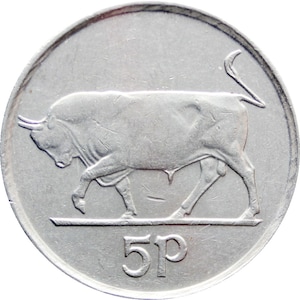 1996 Ireland 5 Pingin (small type) (MO1095-)