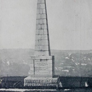 Cartolina Lewes Martyr’s Monument del 1907, Regno Unito, regalo da collezione unico