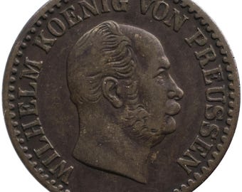 1874～1876年 ドイツ フンフ カイザーマルク銀貨。プロイセン王国皇帝