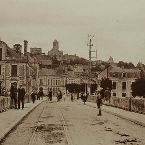 Chauvigny Vienne L'entrée de la ville Carte postale de 1910 France