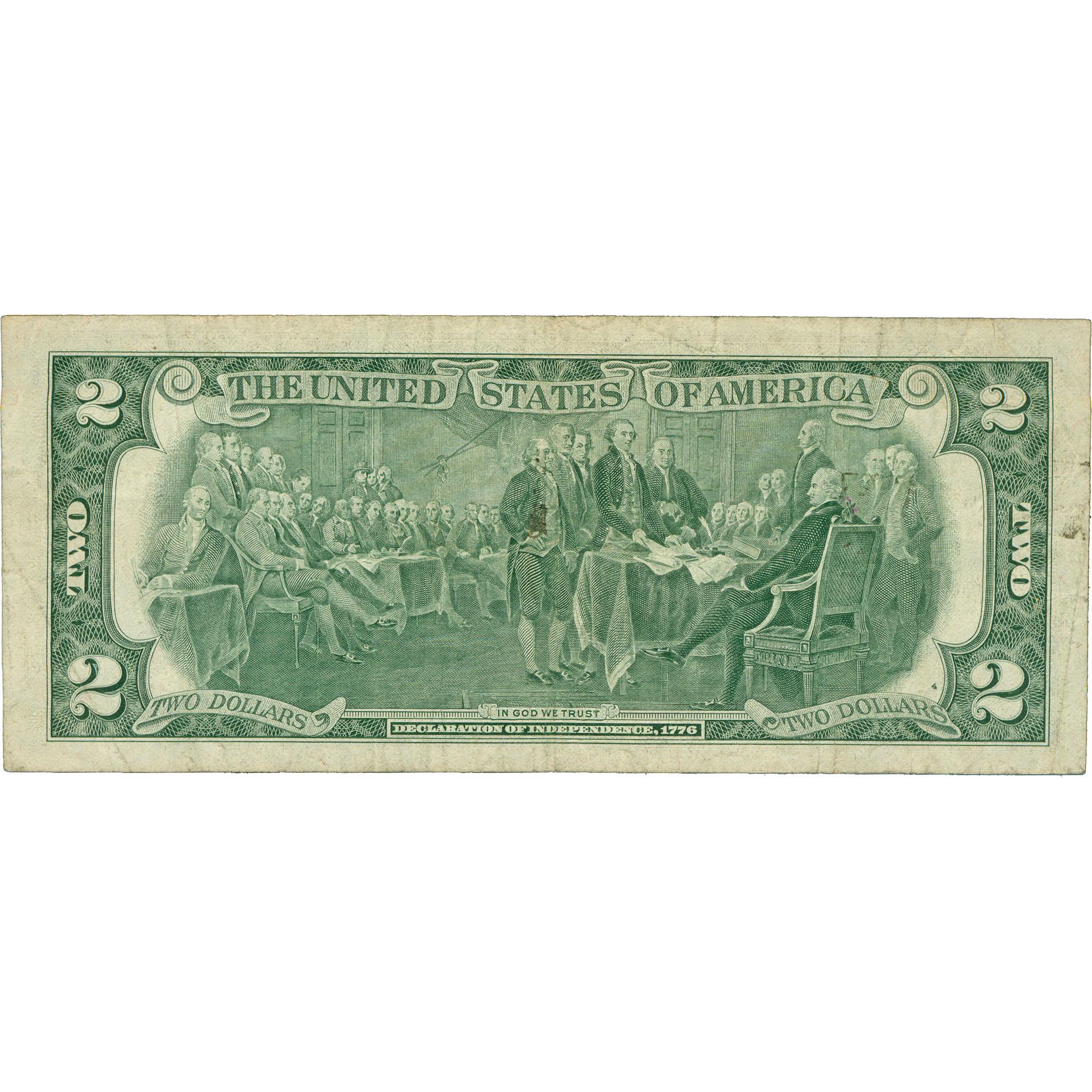 1976 USA Two Dollar Federal Reserve Note (BAN273-)