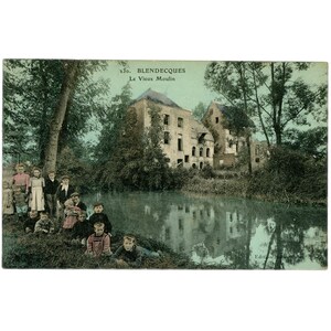 Blendecques, France – Le Vieux Moulin – Postcard Early 20th Century