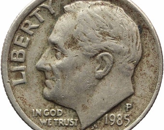 1985-P ルーズベルト ダイム コレクターズコイン - Etsy 日本