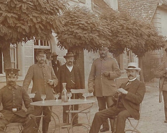 World War I Military Germany Soldiers Photo WW1 Postcard