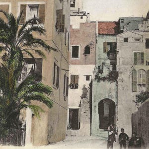 1903 Carte postale de Porta del Capo, Bordighera, Italie