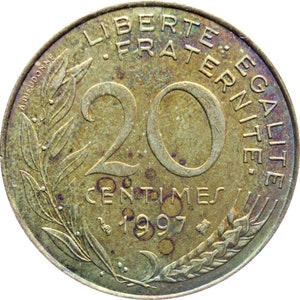 20 centimes france - Etsy 日本