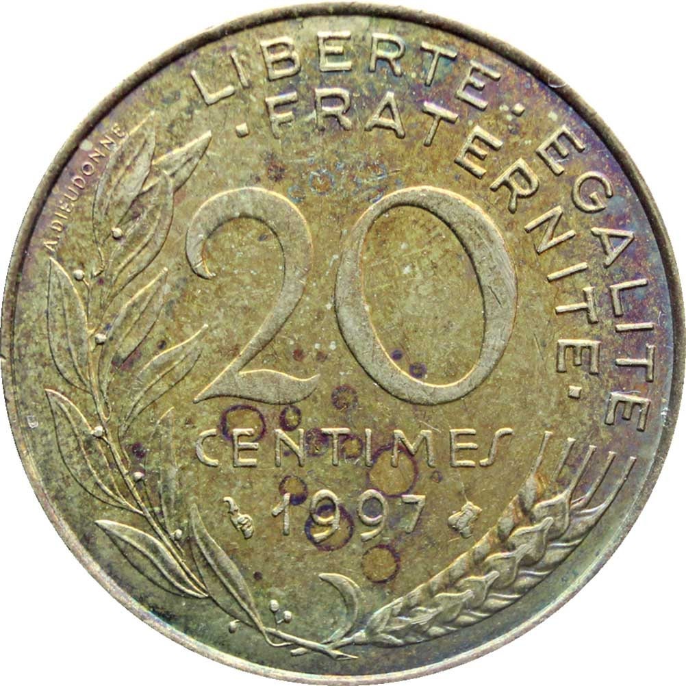 20 centimes france - Etsy 日本