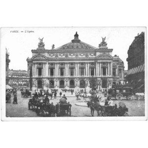 Paris, France – L’Opéra (Palais Garnier) – Postcard Early 20th Century