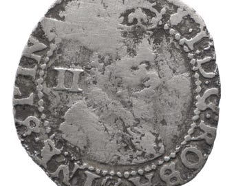 1603-1604 Half Groat James I England Coin 1st coinage Thistle Mintmark