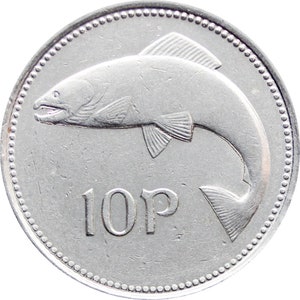 1993 10 Pingin Ireland Coin (small type) (MO1168-)