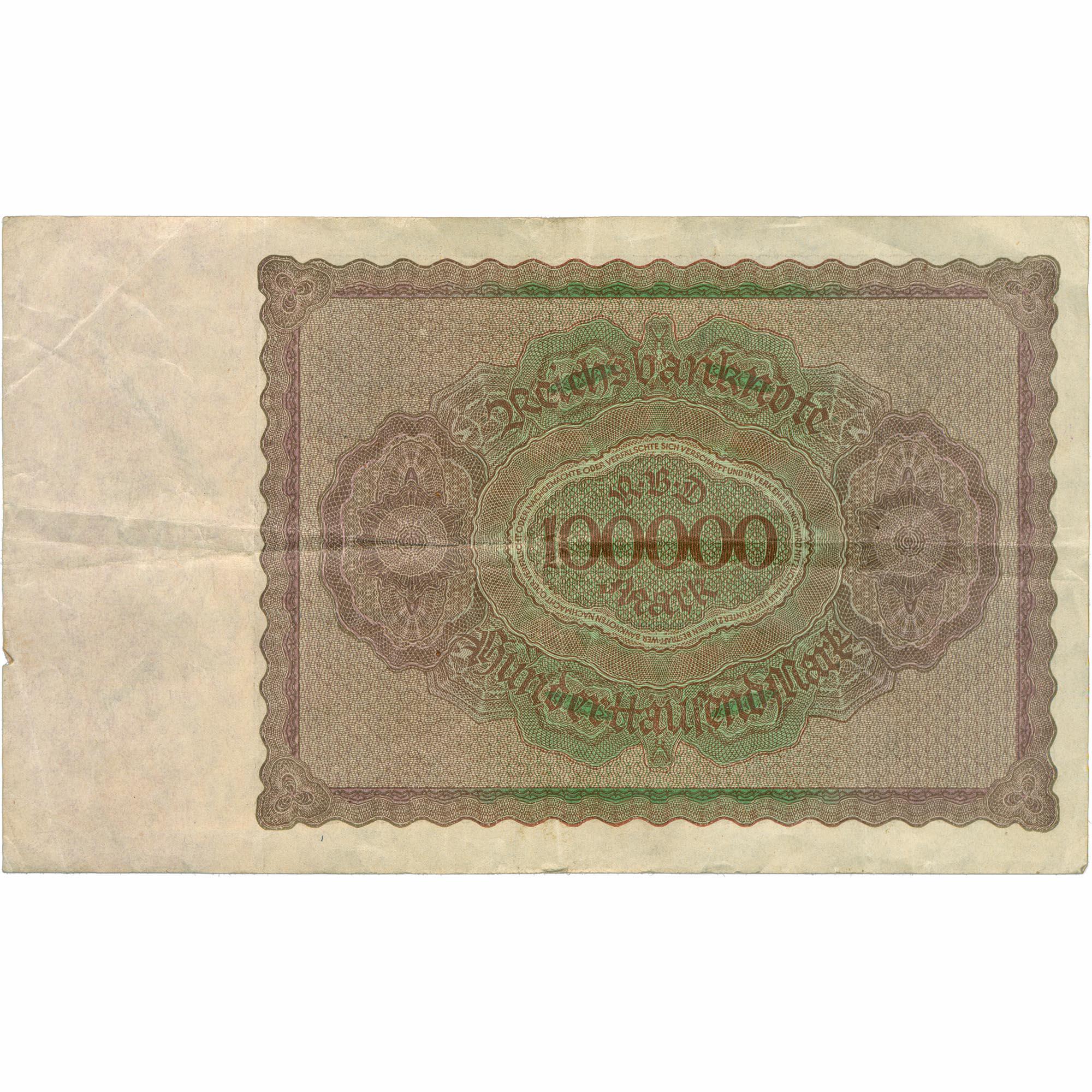 1923 Germany 100,000 Mark Banknote (BAN398-)