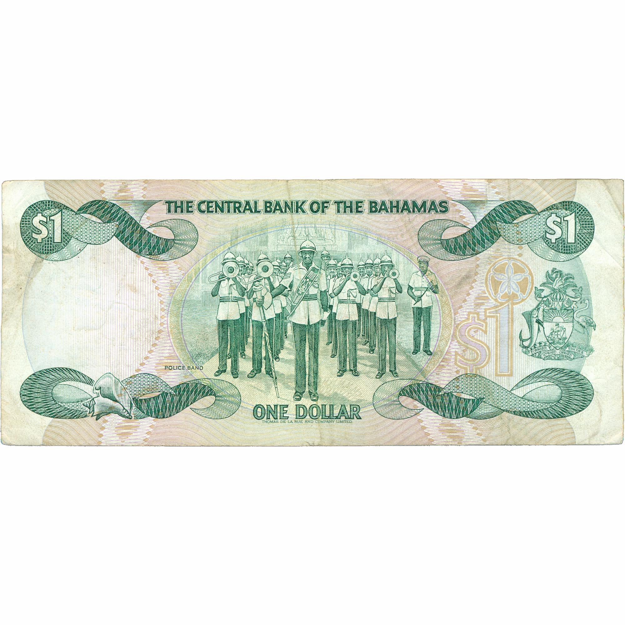 1984 Bahamas 1 Dollar Banknote (BAN460-)