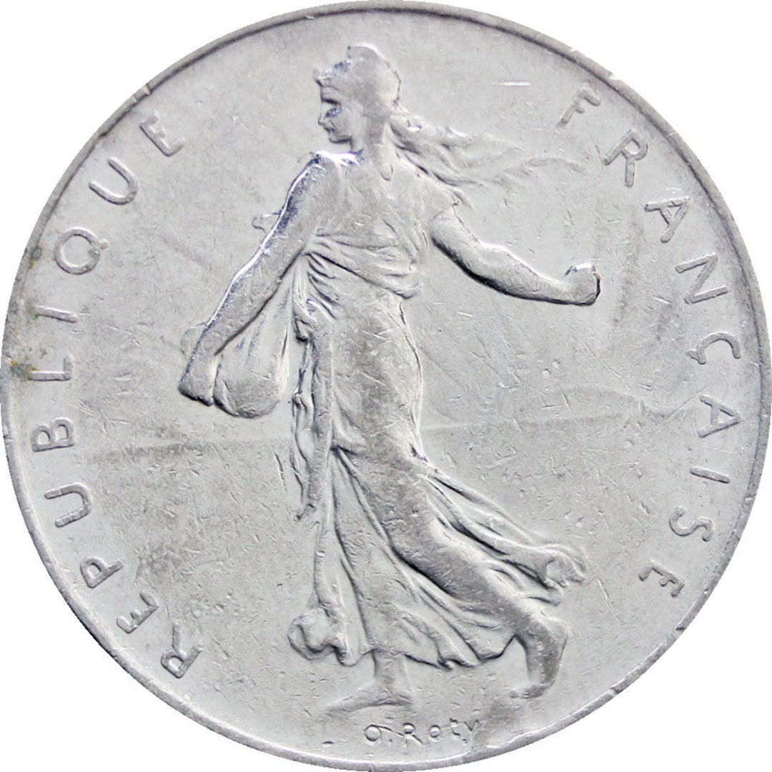 1978 One Franc France Coin (MO966-) - Etsy