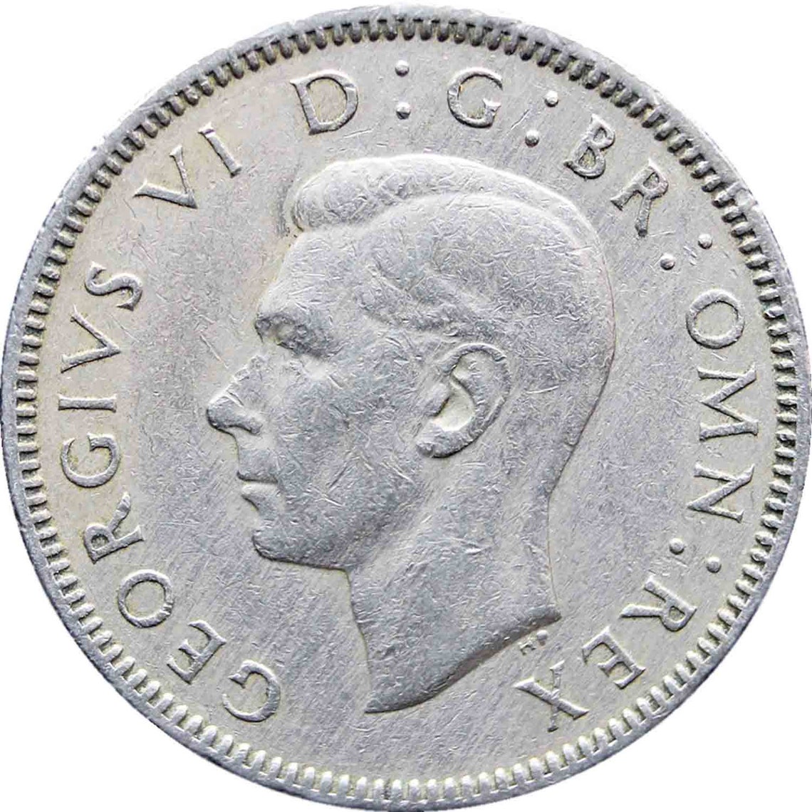 1948 One Shilling VI British Coin Etsy
